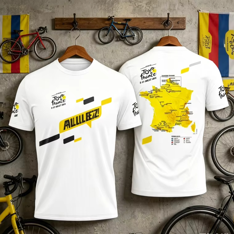 Table Tennis France - Camiseta con estampado 3D de Tour