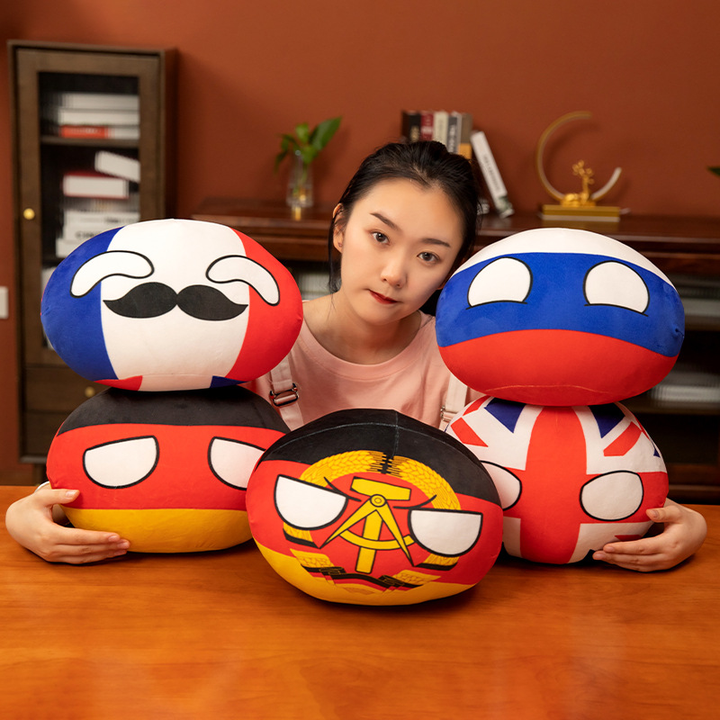 Table Tennis France - 10-30cm Kawaii Polonia juguetes de peluche