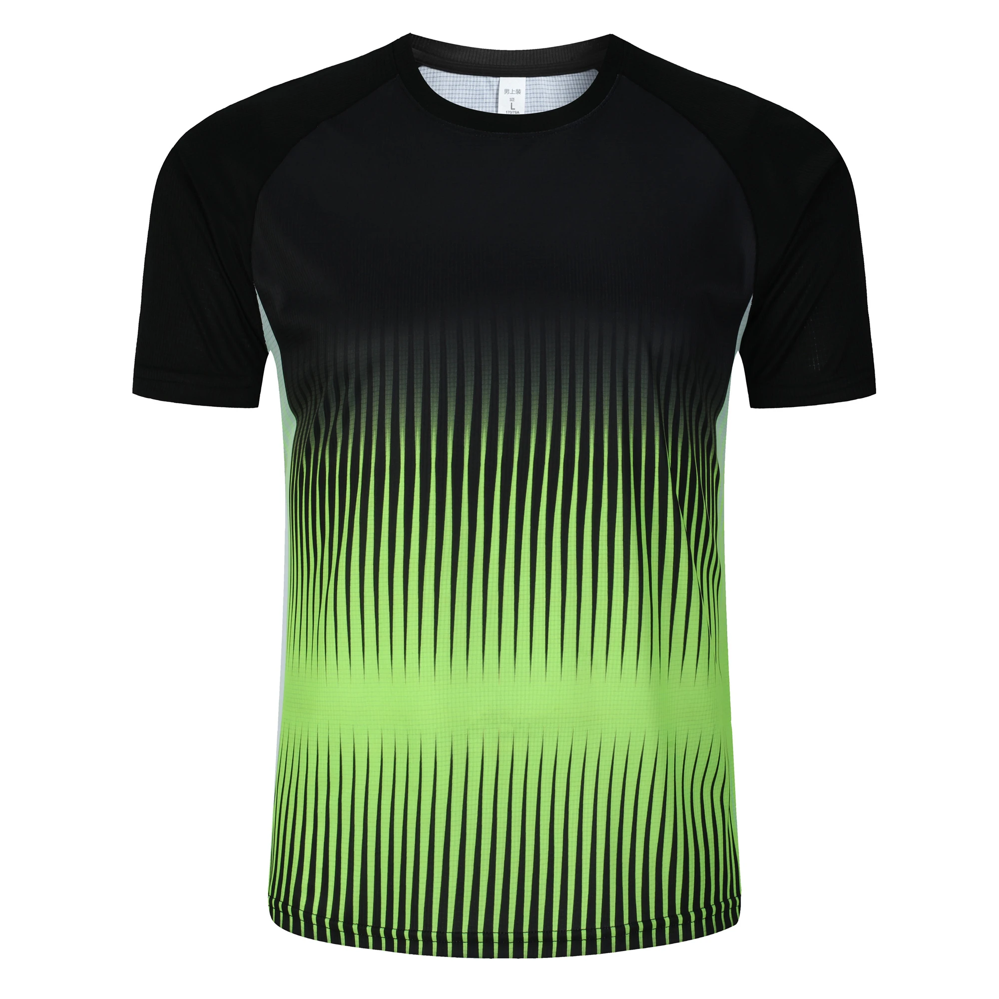 Table Tennis Training China - Camiseta con estampado de rayas degradadas
