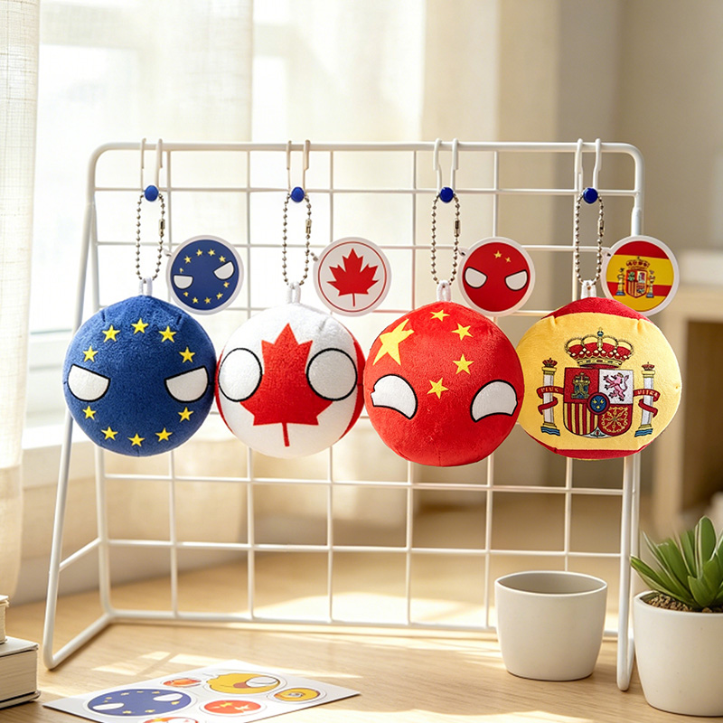 Peluches Kawaii Polandball de  - Table Tennis France reseña y precio