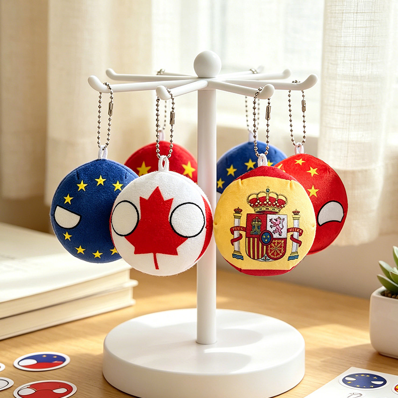 Peluches Kawaii Polandball de  - Table Tennis France reseña y precio
