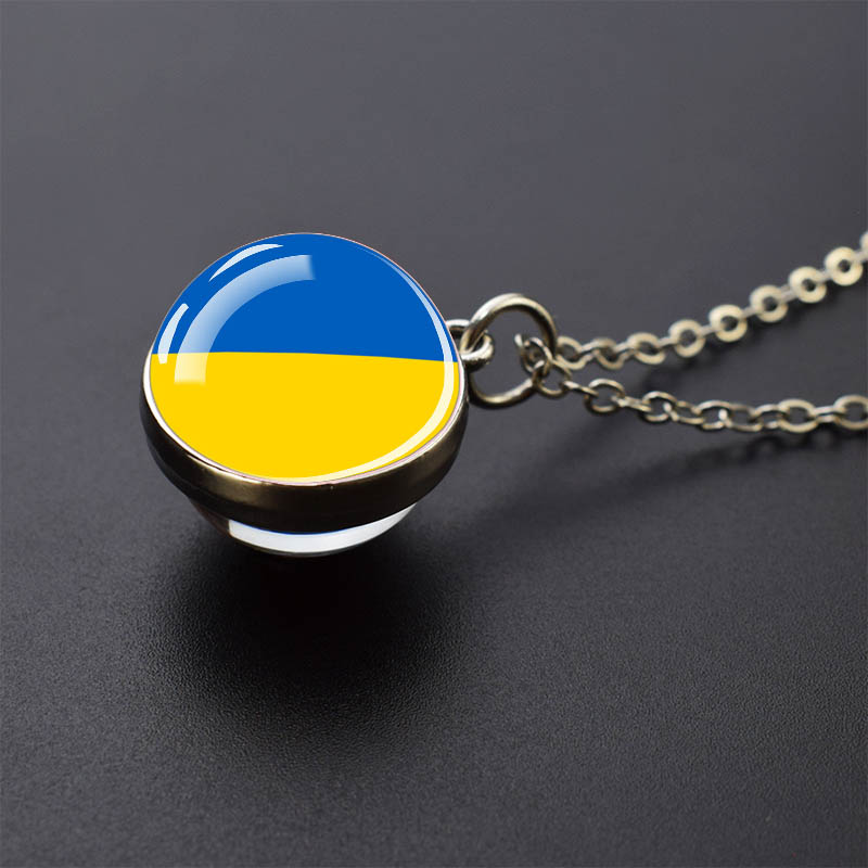 Collar con colgante de bola de - Table Tennis France reseña y precio