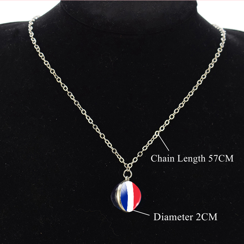Collar con colgante de bola de - Table Tennis France reseña y precio
