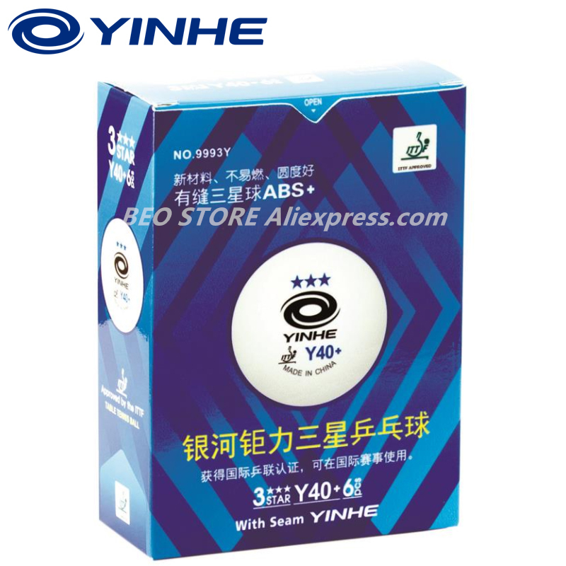 60 pelotas YINHE 3 estrellas Y - Table Tennis Video Game reseña y precio