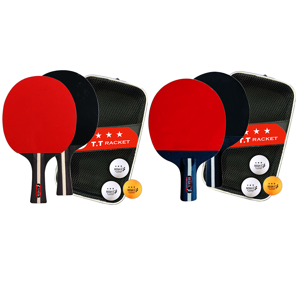 Raqueta de Ping Pong, 2 Raquet - Table Tennis Training China reseña y precio