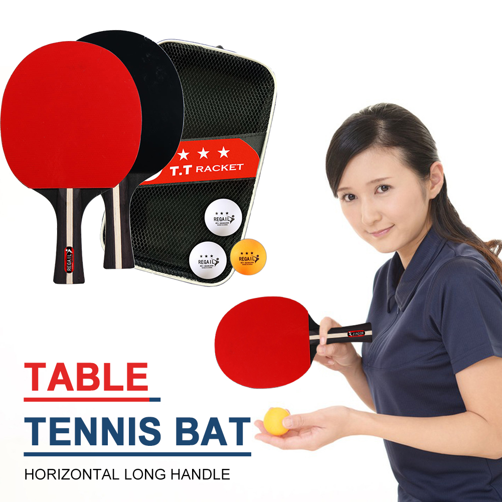 Raqueta de Ping Pong, 2 Raquet - Table Tennis Training China reseña y precio