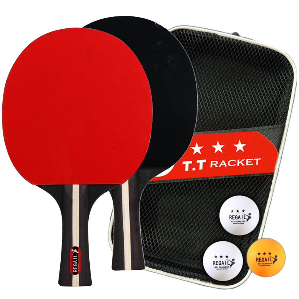 Raqueta de Ping Pong, 2 Raquet - Table Tennis Training China reseña y precio