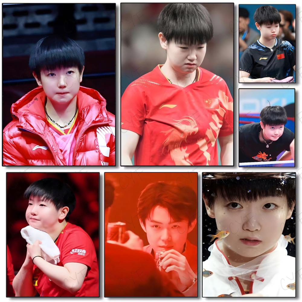 Póster de atleta de tenis de m - Table Tennis Live reseña y precio