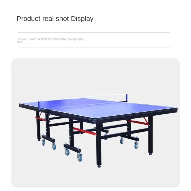 Mesa de ping-pong plegable móv - Table Tennis Live reseña y precio