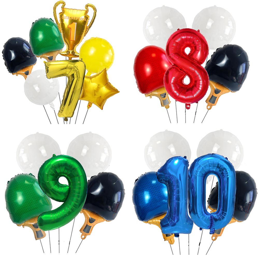 Set de Globos de Aluminio con  - Table Tennis Champion Game reseña y precio