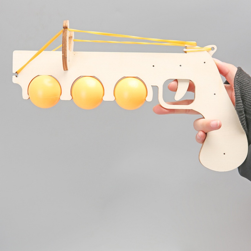 DIY rompecabezas 3D de madera  - Table Tennis Gun reseña y precio