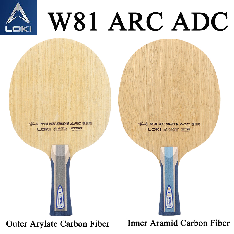 LOKI W81 Series Wei Shihao, Pa - Table Tennis Racket reseña y precio