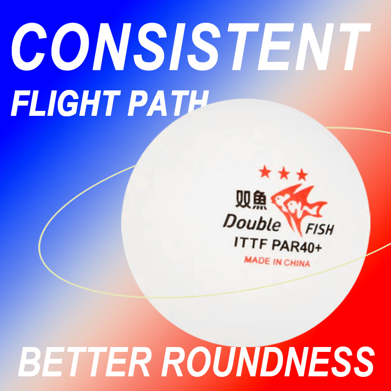 Pelotas de tenis de mesa DOUBL - Table Tennis France reseña y precio