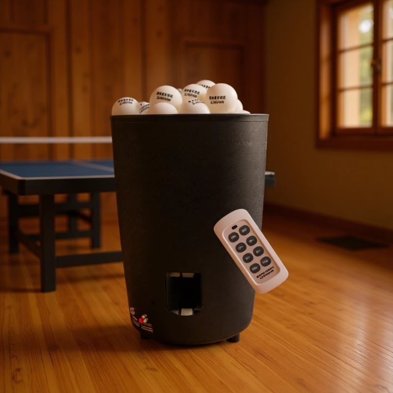 Máquina Portátil de Lanzamient - Table Tennis Gun reseña y precio