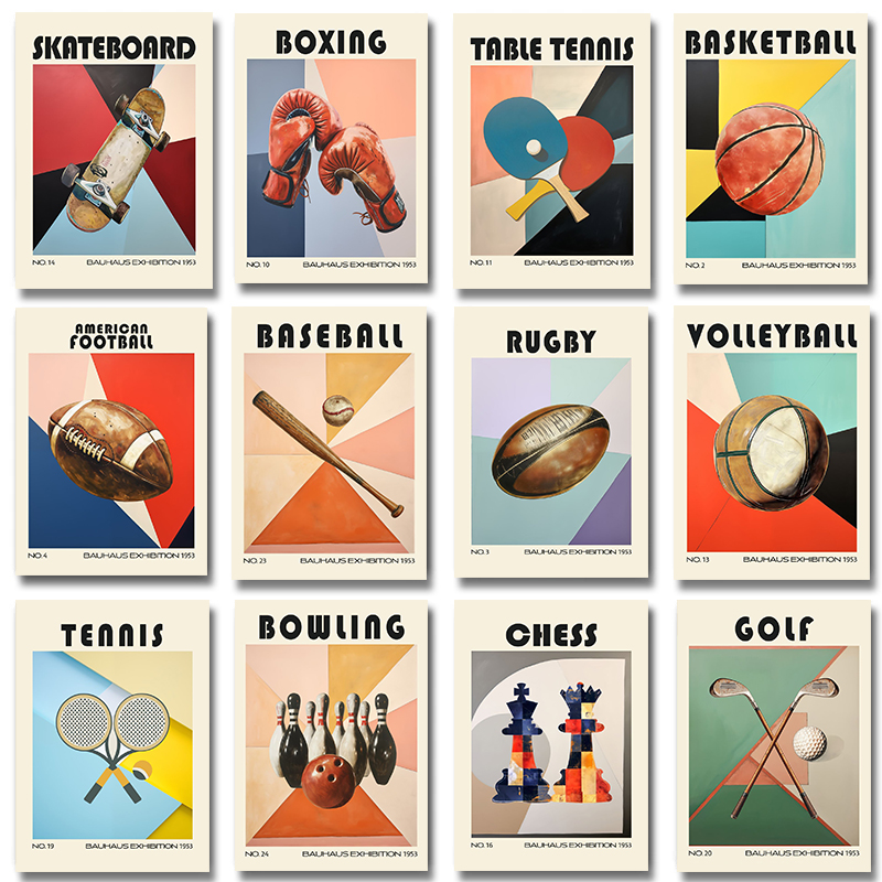 Póster Deportivo Vintage de Go - Table Tennis Live reseña y precio