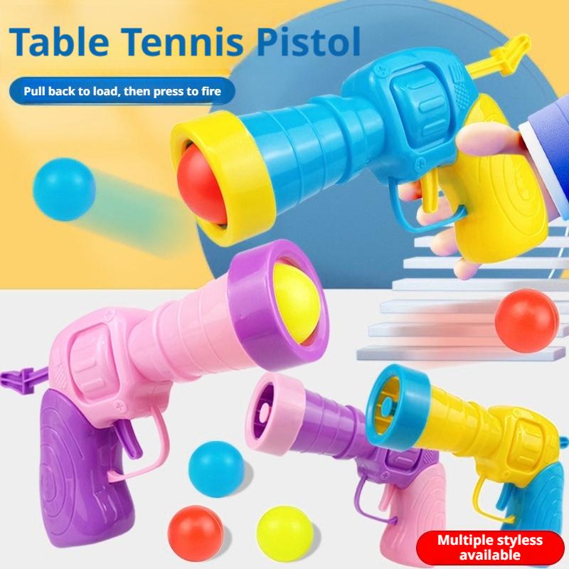 Pistola de juguete de tenis de - Table Tennis Gun reseña y precio